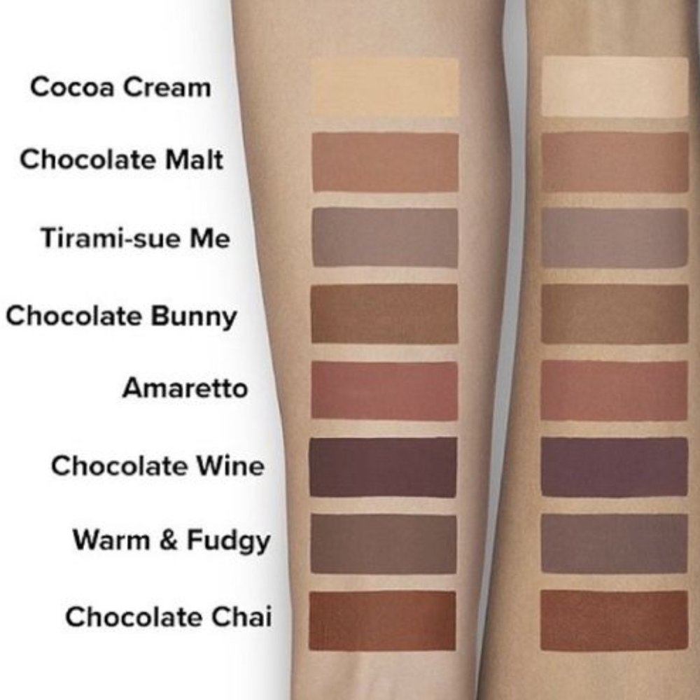 TOO FACED Chocolate Wine eye shadow NIB Melted Chocolate Matte - Picture 3 of 10